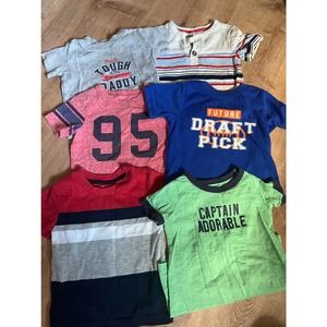 Bundle of 2T boys shirts